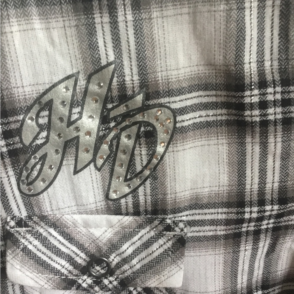 Harley Davidson ladies shirt with Bling! - Picture 4 of 5